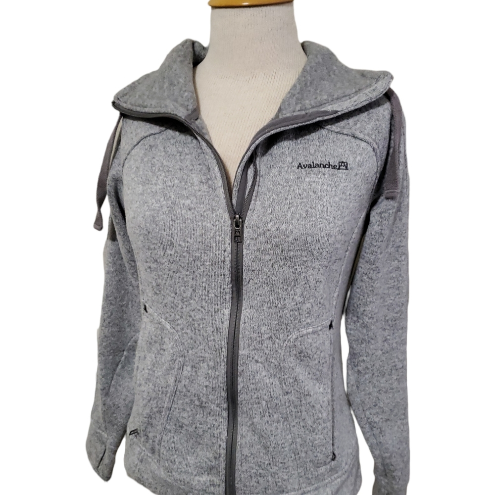 Avalanche Fitted Front Zip Jacket - image 1